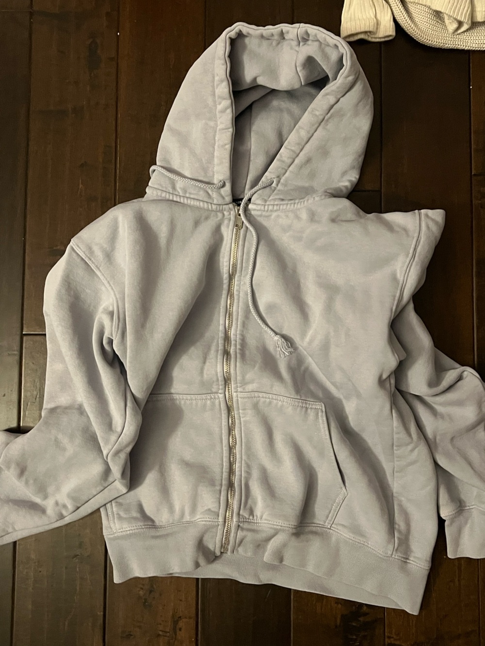 Brandy Melville periwinkle zip up